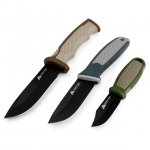 Ozark Trail Fixed Blade Knife Hunting Set, 3 Pieces