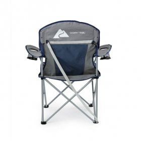 Ozark Trail Oversized Quad Camping Chair, Blue Cove