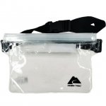 Ozark Trail Transparent 8.75 in. x 8.5 in. Waterproof Dry Bag with Carabiner Adjustable Strap, 0.02 oz