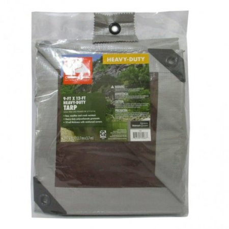 Ozark Trail Weather Resistant Heavy-Duty Tarp, 9' x 12',Material PE