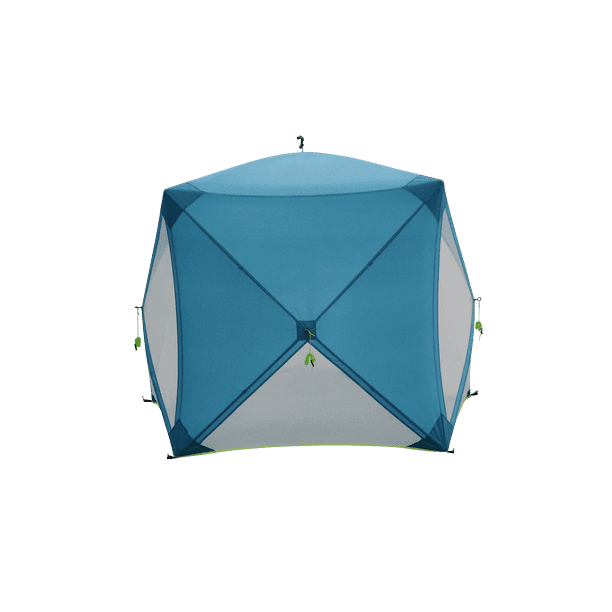 Ozark Trail 6.8 ft x 5.9 ft Pop-up Beach Shelter, Blue